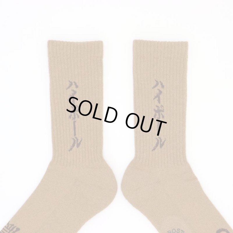 画像1: 【ROSTER SOX/ロスターソックス】　HIGHBALL SOCKS (1)