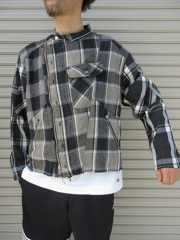 OVEOLD PARK OVERSIZED RIDERS SHIRT FLANNEL